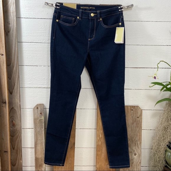 Michael Kors Denim - 🎉🎉HP🎉🎉 Michael Kors Selma Skinny Dark Wash NWT